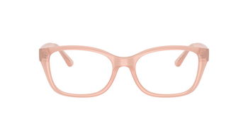 Das Bild zeigt die Korrektionsbrille RL6252U von der Marke Ralph Lauren in Babyrosa.