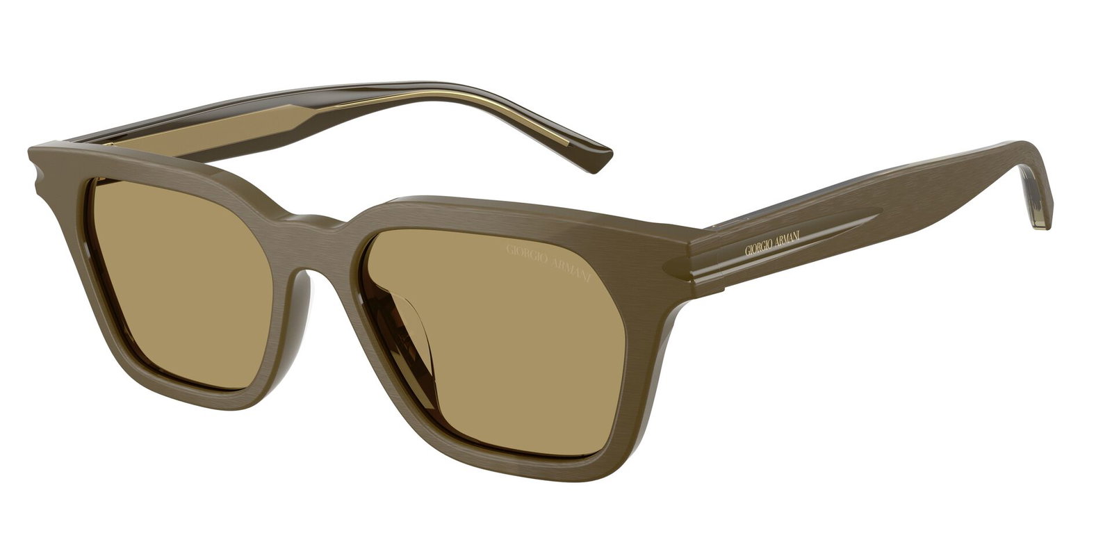 Das Bild zeigt die Giorgio Armani Sonnenbrille AR8251U in Grün