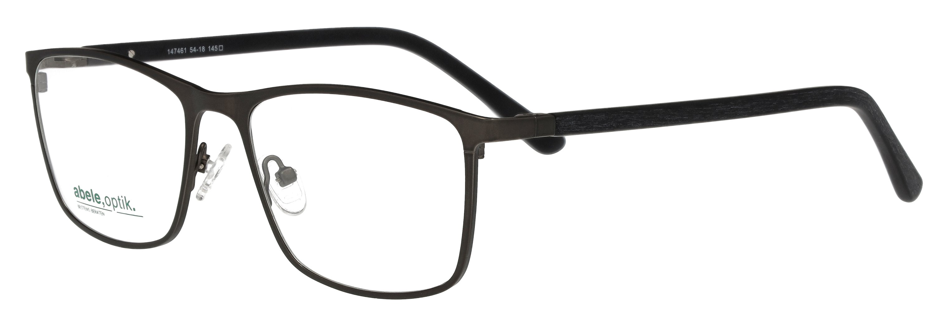 abele optik Brille für Herren in silbergrau matt 147461