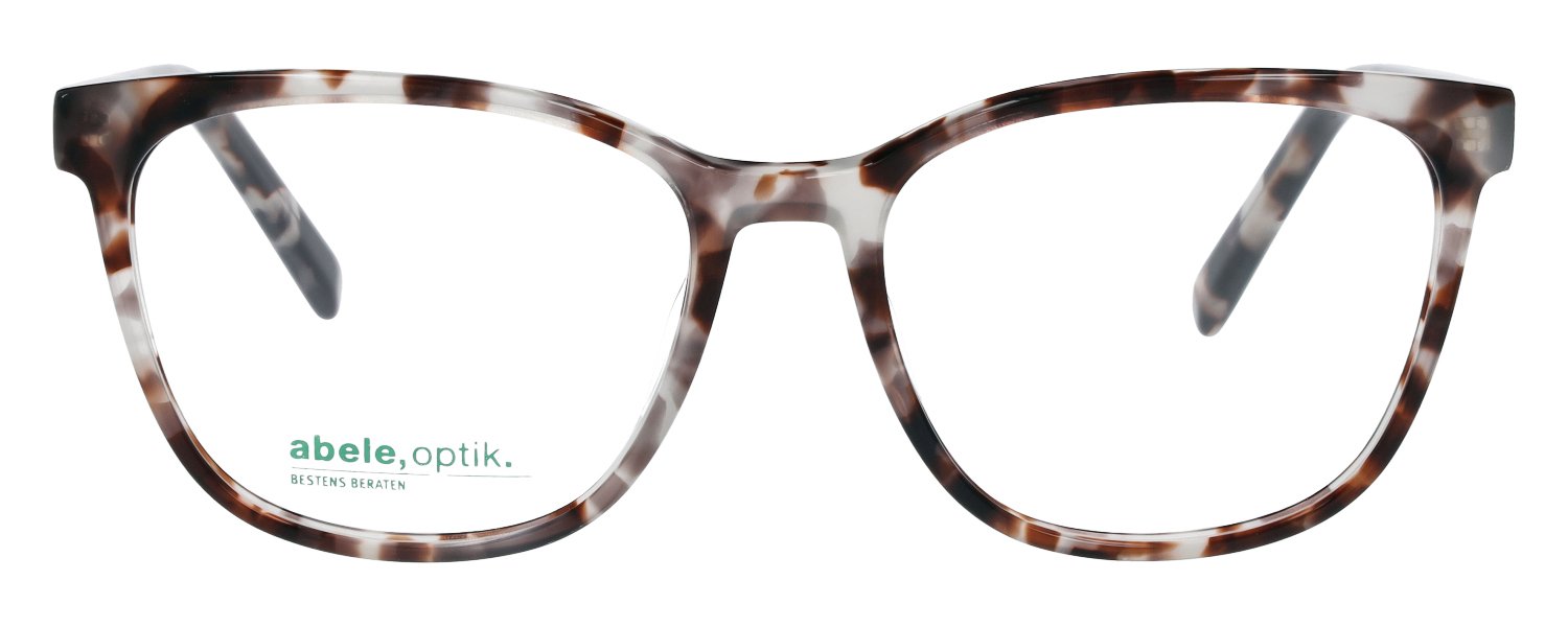 abele optik Brille für Damen braun/creme gefleckt 146941