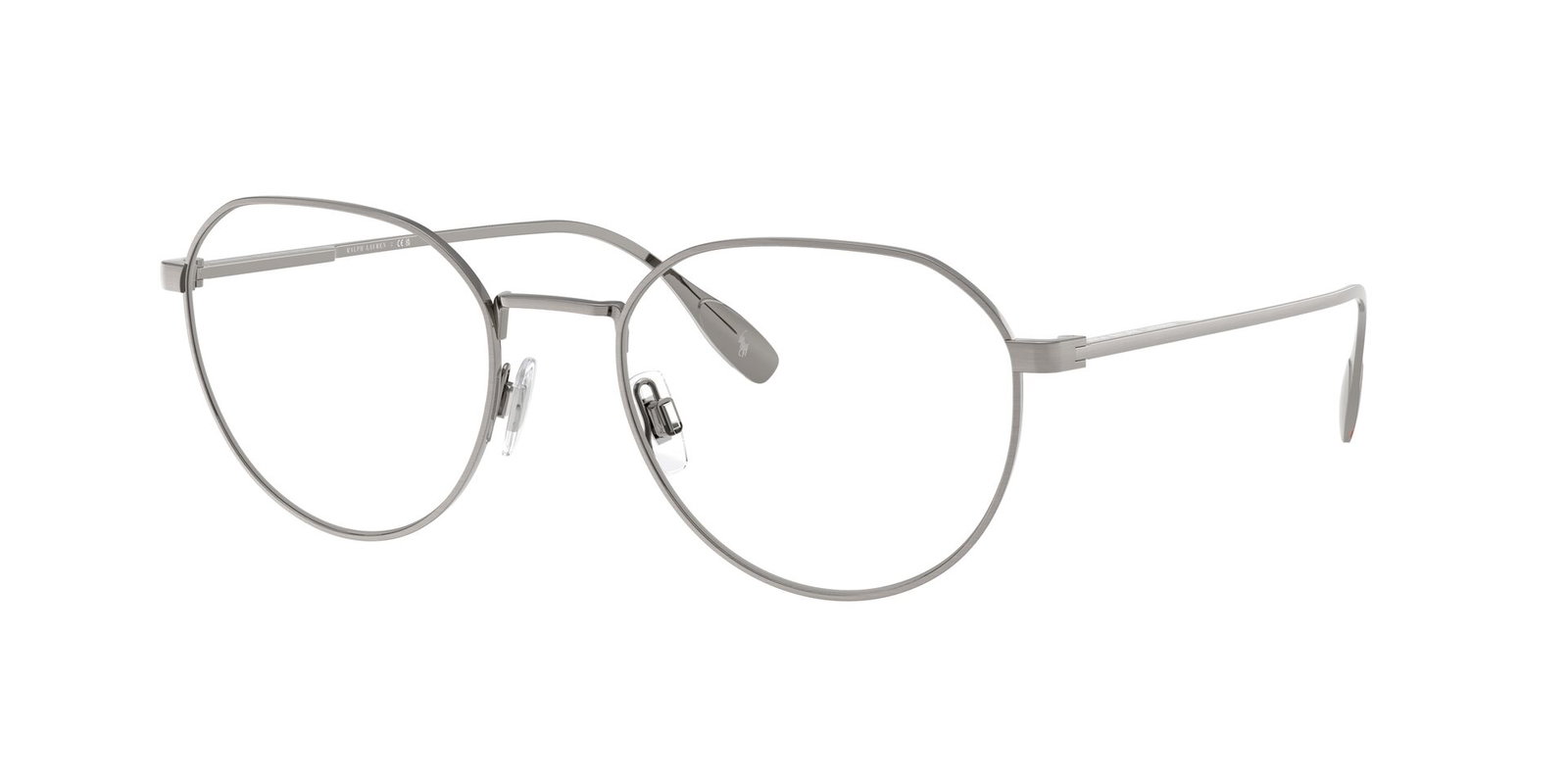 Das Bild zeigt die Korrektionsbrille 123 von der Marke Polo in Silber.