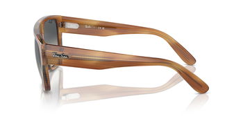 Das Bild zeigt die Sonnenbrille RB0360S 140371 von der Marke Ray-Ban in Braun gestreift.