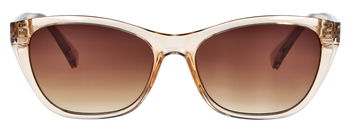 Das Bild zeigt die Sonnenbrille 721271 von der Marke Abele Optik in beige transparent.