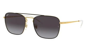 Ray Ban Pilot Sonnenbrille für Damen in Schwarz / Gold RB3588 90548G