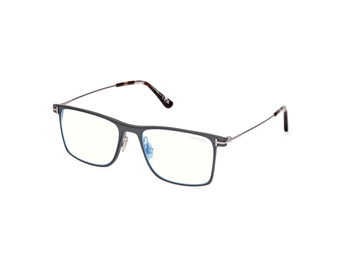 Das Bild zeigt die Korrektionsbrille FT5865-B 020 von der Marke Tom Ford in grau.