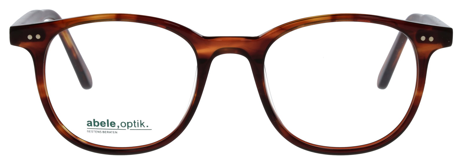 Das Bild zeigt die Korrektionsbrille 148181 von der Marke Abele Optik in hellbraun.
