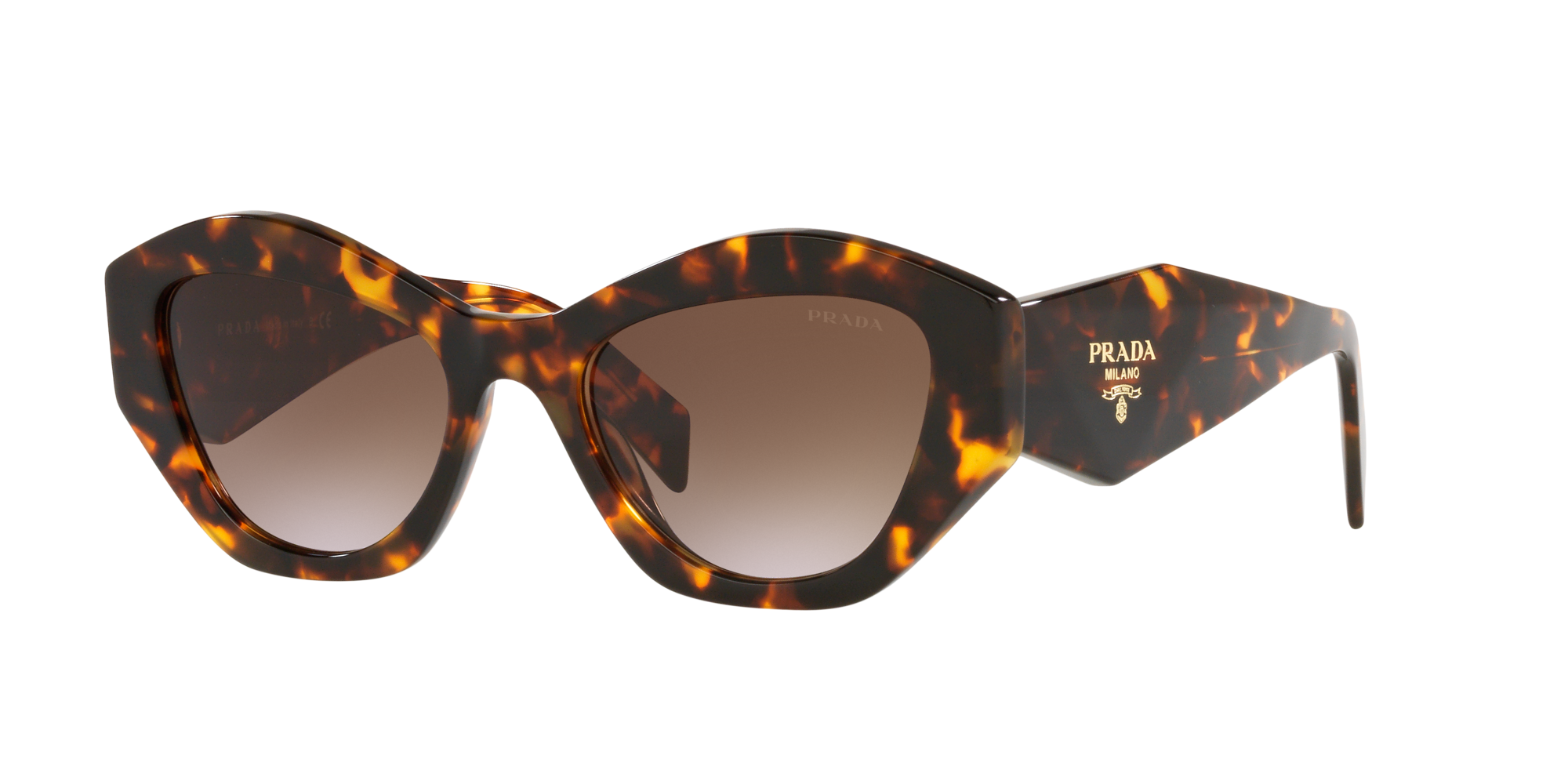 Prada Sonnenbrille für Damen in Havanna PR 07YS VAU6S1 53