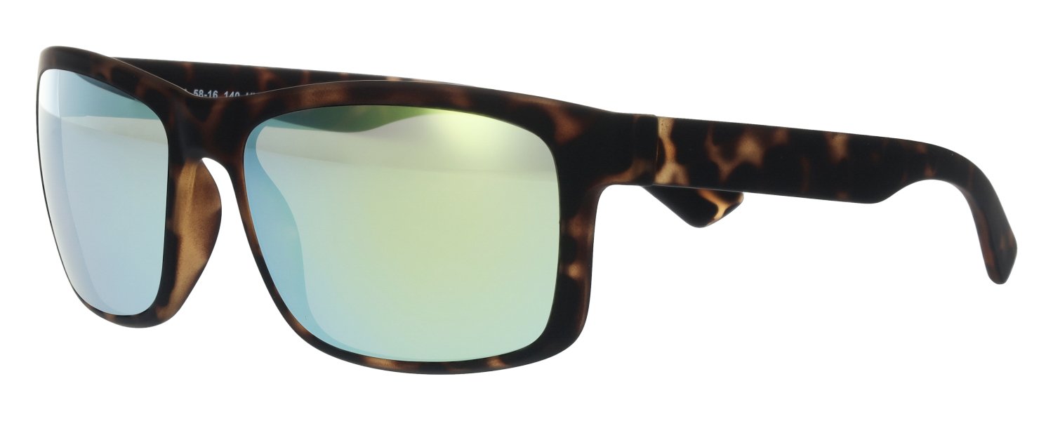 abele optik Sonnenbrille für Herren in Havanna Matt & Eckig 719571
