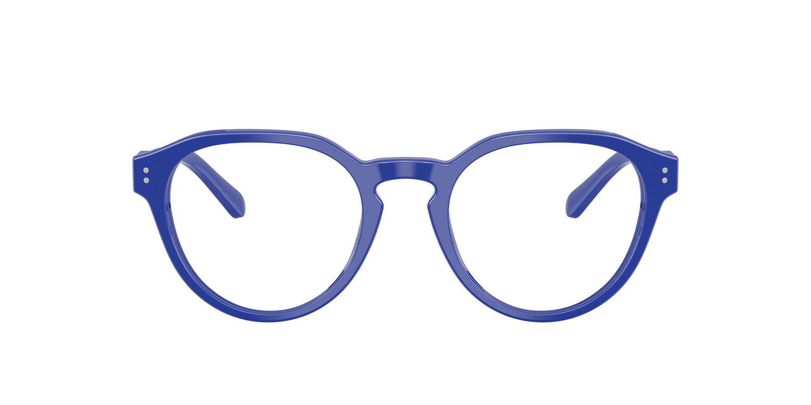 Das Bild zeigt die Korrektionsbrille 2233 von der Marke Polo in Blau.