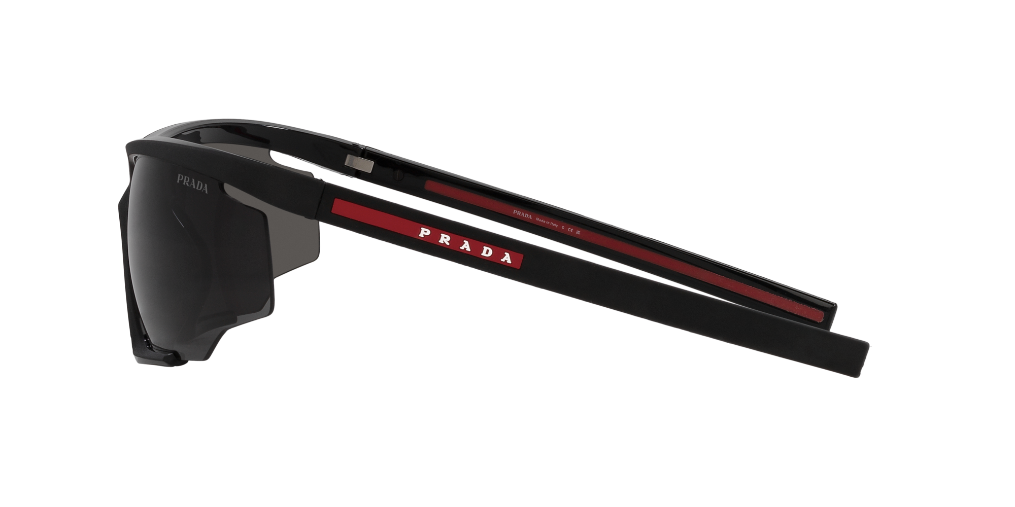 Prada Linea Rossa Sonnenbrille für Herren in Schwarz matt PS 07YS DG006F 76