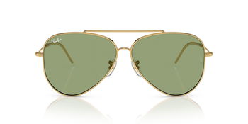 Das Bild zeigt die Sonnenbrille RBR0101S 001/82 von der Marke Ray-Ban in Gold.