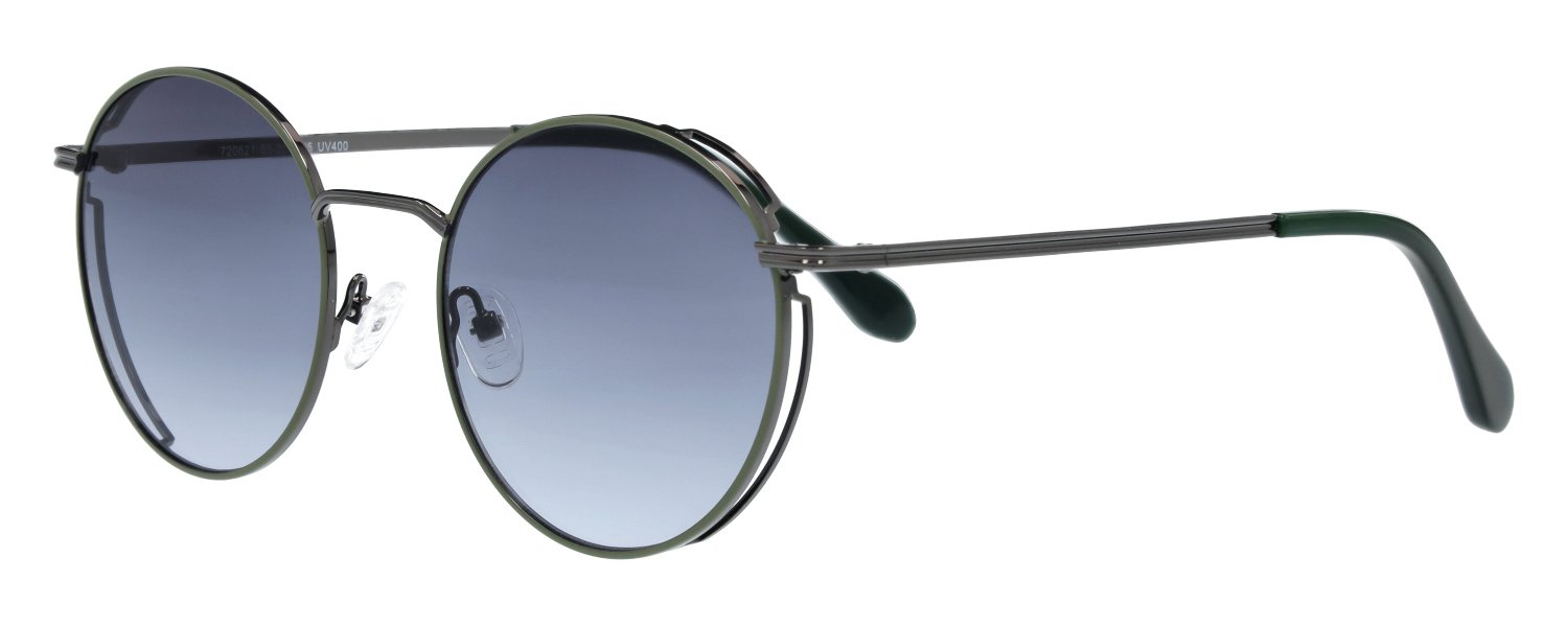 abele optik Sonnenbrille für Herren in gun/dunkelgrün 720621