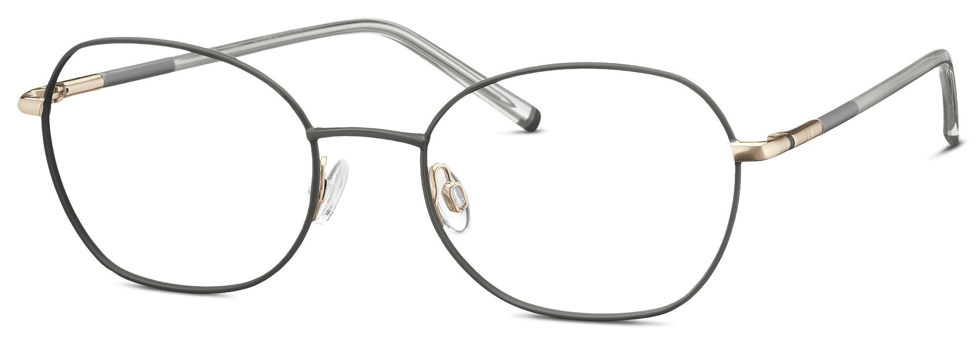 Das Bild zeigt die Korrektionsbrille 582400 20 von der Marke Humphrey´s in Gold/Grau.