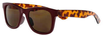 abele optik Kindersonnenbrille in  dunkelrot matt 722554
