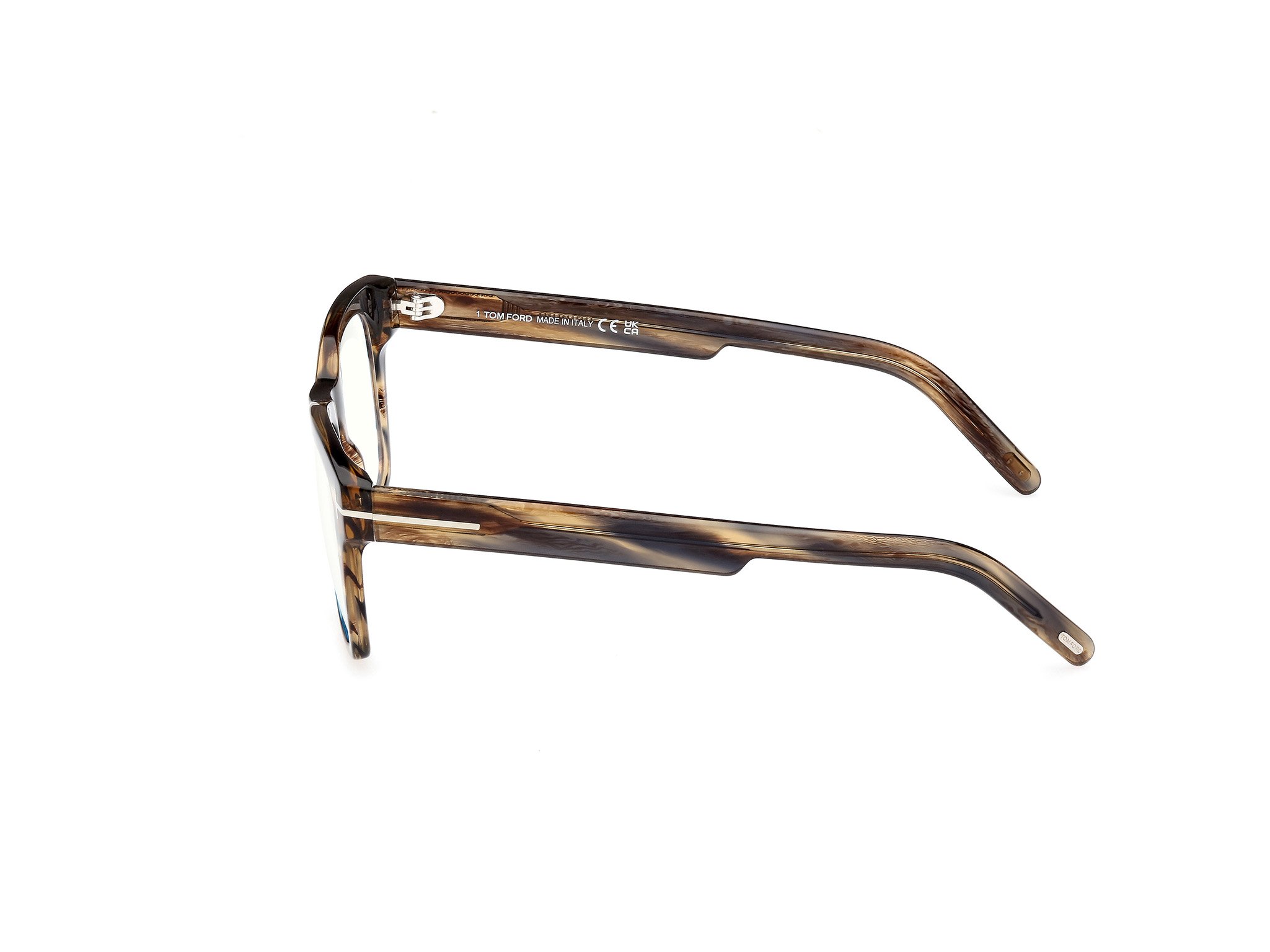 Tom Ford Brille für Herren in braun gemustert FT5886-B 045