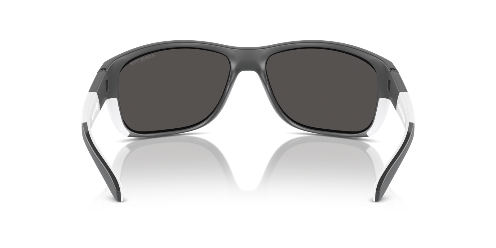 Das Bild zeigt die Sonnenbrille AN4337 275422 von der Marke Arnette in schwarz/weiß.