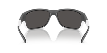 Das Bild zeigt die Sonnenbrille AN4337 275422 von der Marke Arnette in schwarz/weiß.