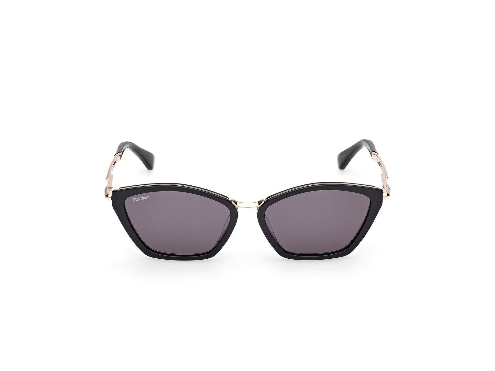 Das Bild zeigt die Sonnenbrille MM0162 von der Marke Max Mara in Schwarz.