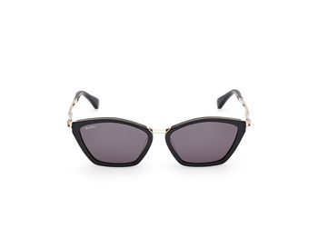 Das Bild zeigt die Sonnenbrille MM0162 von der Marke Max Mara in Schwarz.