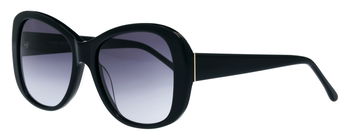 Das Bild zeigt die Sonnenbrille für Damen 721001 in schwarz.