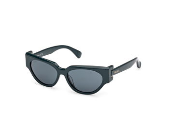 Das Bild zeigt die Sonnenbrille MM0139 von der Marke Max Mara in Schwarz.