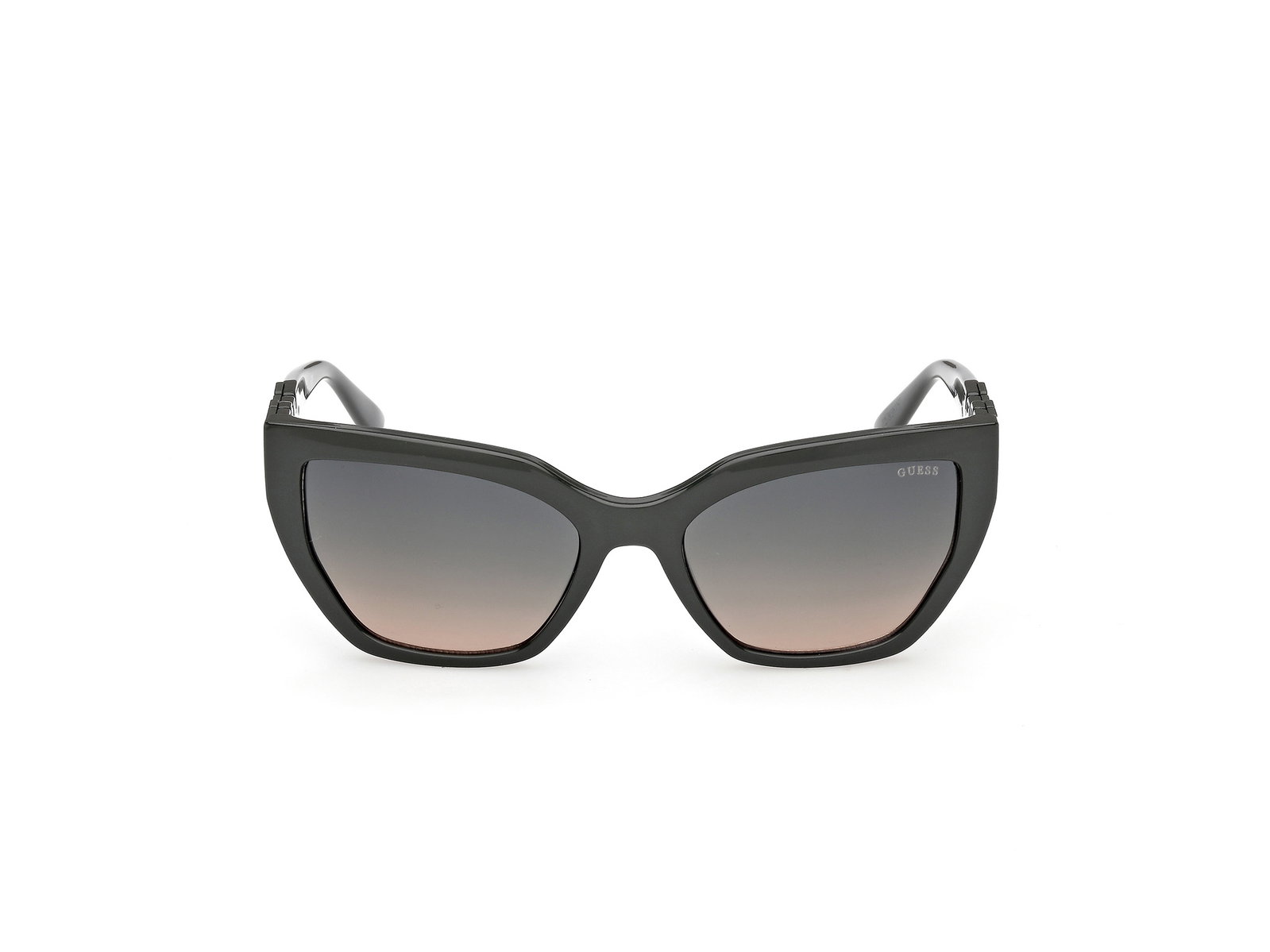 Das Bild zeigt die Sonnenbrille GU00264 von Guess in der Farbe Grün.