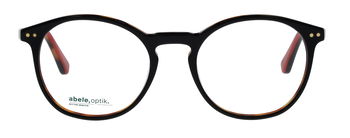 Das Bild zeigt die Korrektionsbrille 148661 von der Marke Abele Optik in schwarz.