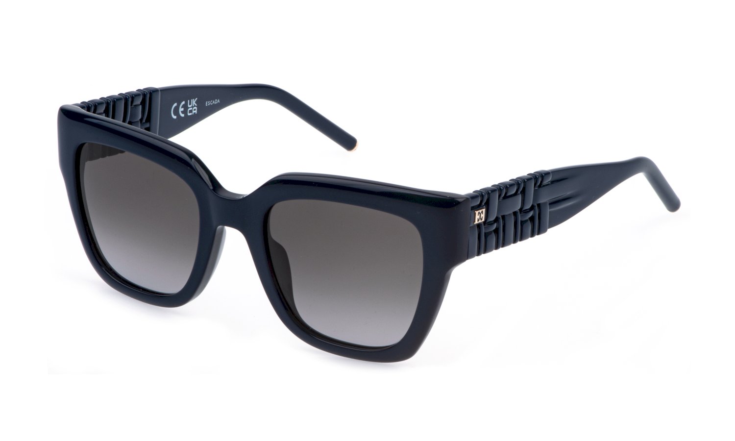 zu sehen ist die Sonnenbrille SESG36 von Escada in der Farbe Blau.
