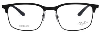 Das Bild zeigt die Korrektionsbrille RX6518 3171 von der Marke Ray Ban in schwarz.