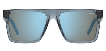 Das Bild zeigt die Sonnenbrille HG1069/S PJP von der Marke Hugo in blau.