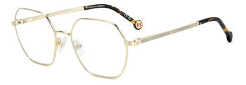 Das Bild zeigt die Korrektionsbrille 8602 von der Marke Carrera in der Farbe Gold.