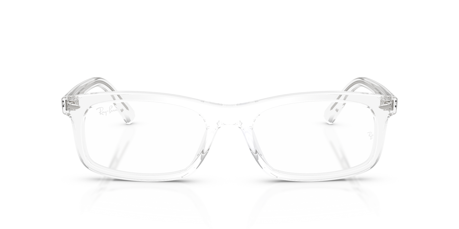 Auf diesem Bild sehen Sie die Korrektionsbrille 0RX5450 von Ray Ban in der Farbe Transparent