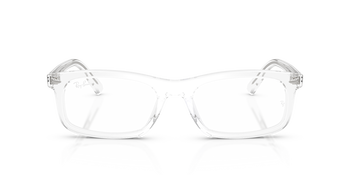 Auf diesem Bild sehen Sie die Korrektionsbrille 0RX5450 von Ray Ban in der Farbe Transparent