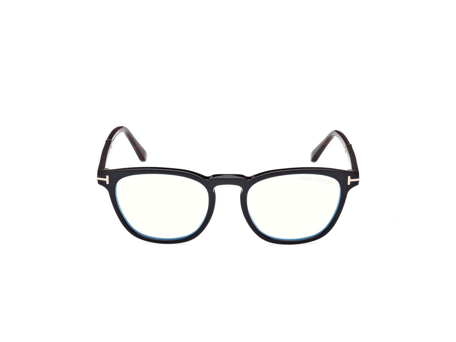 Das Bild zeigt die Korrektionsbrille FT5890-B 005 von der Marke Tom Ford in schwarz.
