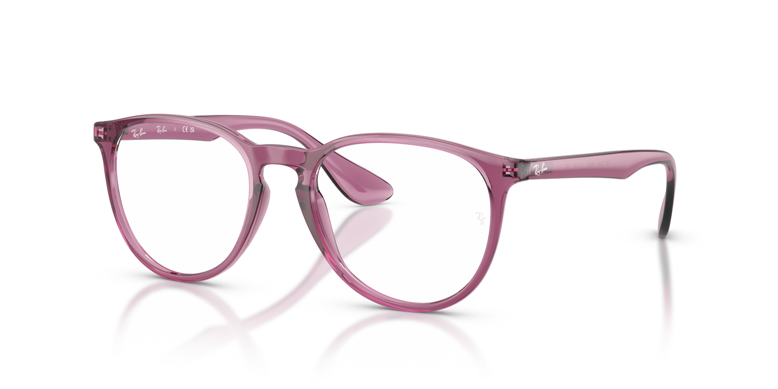 Ray Ban Brille in Violett transparent 0RX7046 8509 51