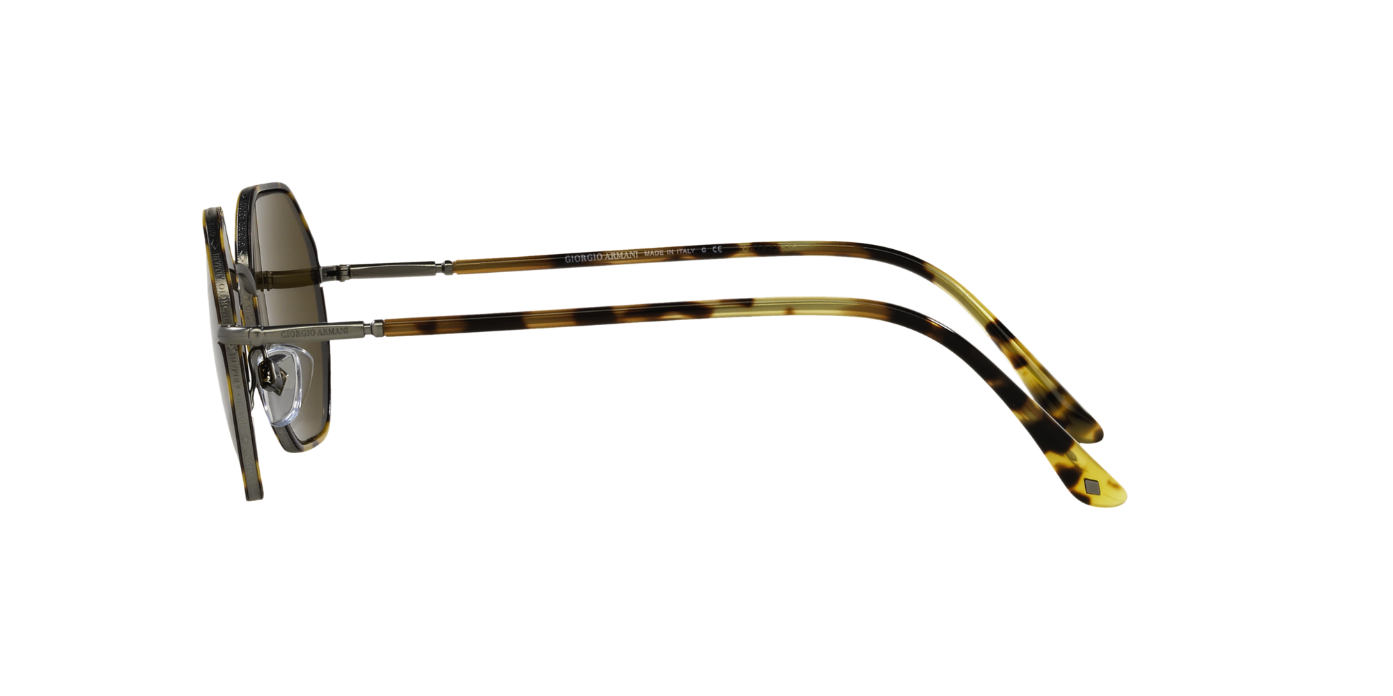 Giorgio Armani Sonnenbrille für Herren AR6112J 300373 52 in Braun gemustert