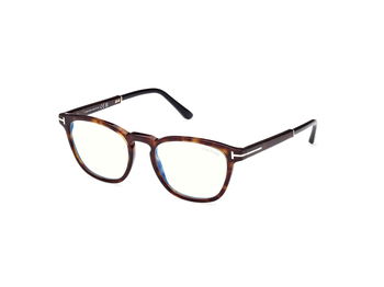 Das Bild zeigt die Korrektionsbrille FT5890-B 056 von der Marke Tom Ford in havanna.