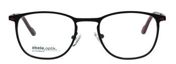Das Bild zeigt die Korrektionsbrille 147861 von der Marke Abele Optik in schwarz matt.