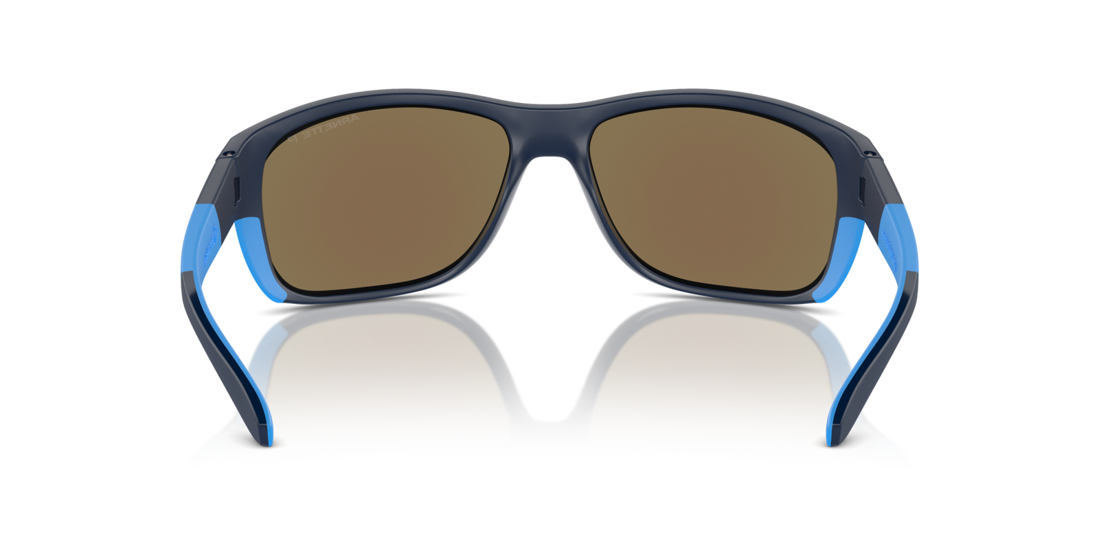 Das Bild zeigt die Sonnenbrille AN4337 275422 von der Marke Arnette in schwarz/blau.