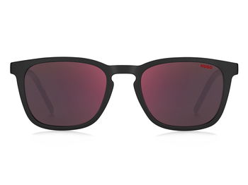 Das Bild zeigt die Sonnenbrille HG1306/S 807 von der Marke Hugo in grün.