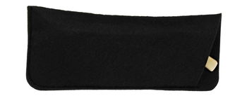 Das Bild zeigt ein rechteckiges Brillenetui in Braun.