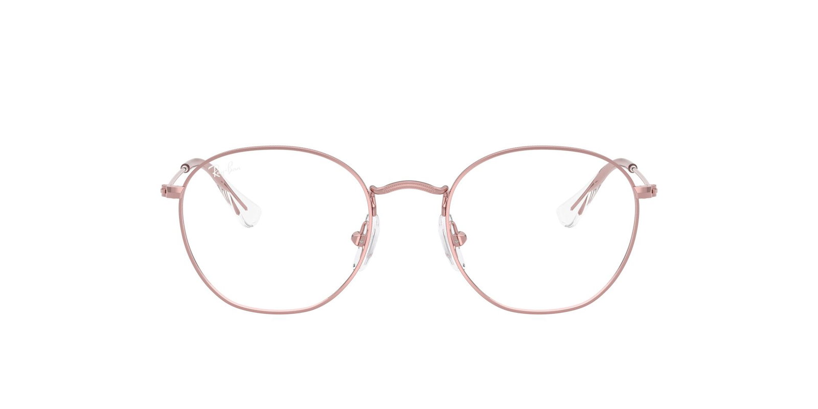 zu sehen ist die Korrektionsbrille RB9572V von Ray Ban für Kinder in der Farbe Gold.
