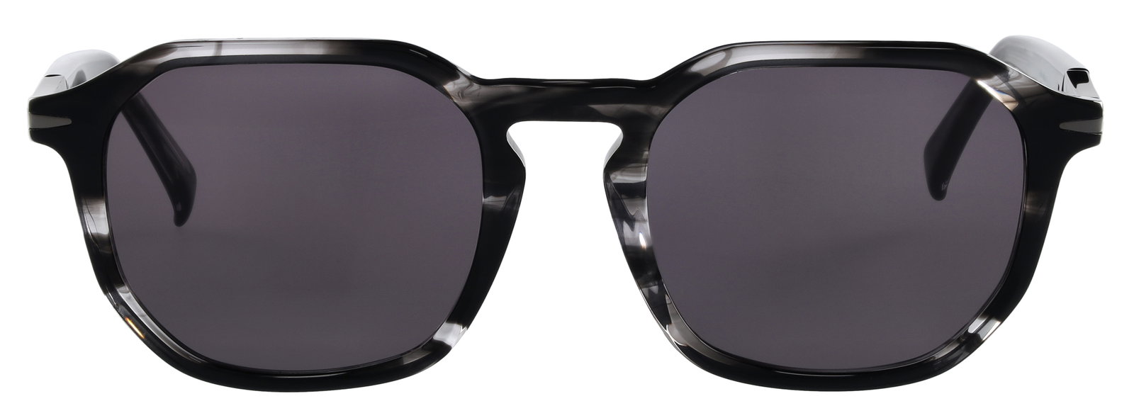 Das Bild zeigt die Sonnenbrille 722052 von der Marke Abele Optik in Schwarz/Grau transparent.