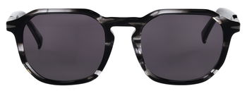 Das Bild zeigt die Sonnenbrille 722052 von der Marke Abele Optik in Schwarz/Grau transparent.
