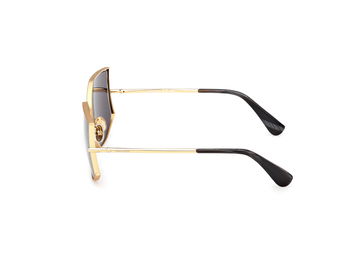 Das Bild zeigt die Sonnenbrille MM0142 von der Marke Max Mara in Gold.