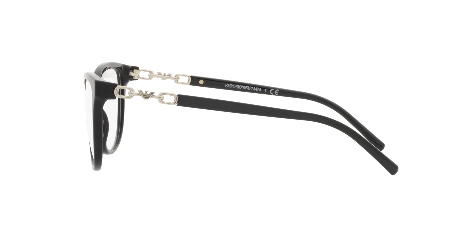 Das Bild zeigt die Korrektionsbrille EA3190 5001 von der Marke Emporio Armani in Schwarz.