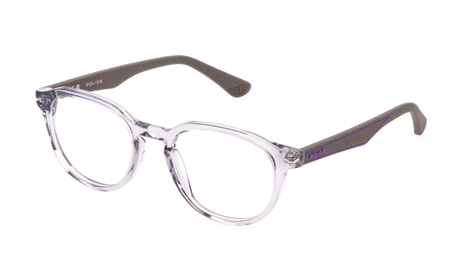 Das Bild zeigt die Korrektionsbrille 149 von Polo in der Farbe Transparent.
