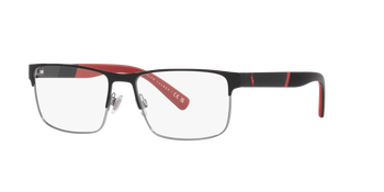 Polo Brille PH1215 9003 54 Schwarz/Rot