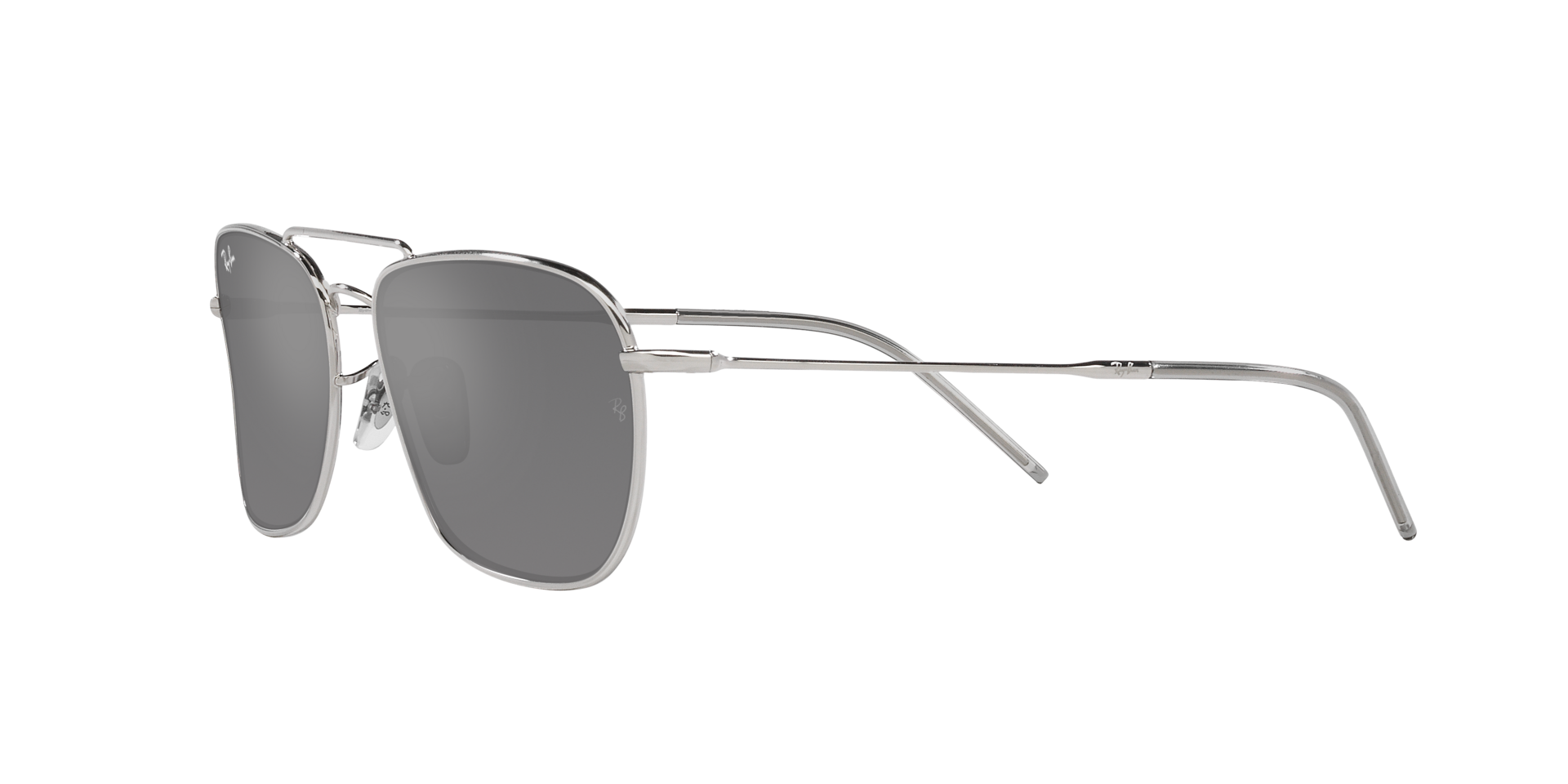 Das Bild zeigt die Sonnenbrille  0RBR0102S 003/GS  von der Marke Ray Ban in  Silber.