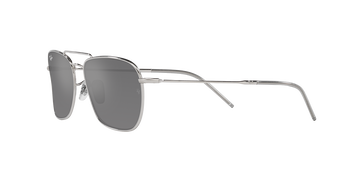 Das Bild zeigt die Sonnenbrille 0RBR0102S 003/GS von der Marke Ray Ban in Silber.